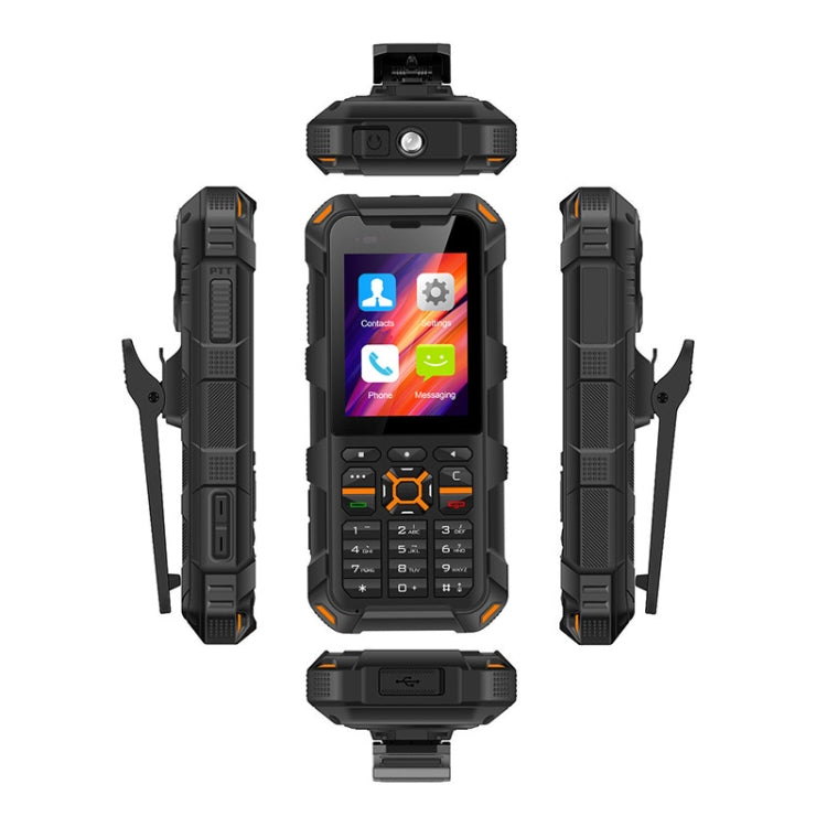 UNIWA F20 Walkie Talkie Rugged Phone, 1GB+8GB, 2.4 inch Android 8.0 Go Mediatek MT6739 Quad Core up to 1.5GHz, Network: 4G, Dual SIM, PoC, SOS, F20