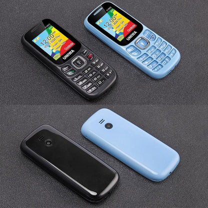 UNIWA E1803 Elder Keypad Phone, 1.77 inch SC6531E, LED Flashlight, 21 Keys, Network: 2G, EU Plug