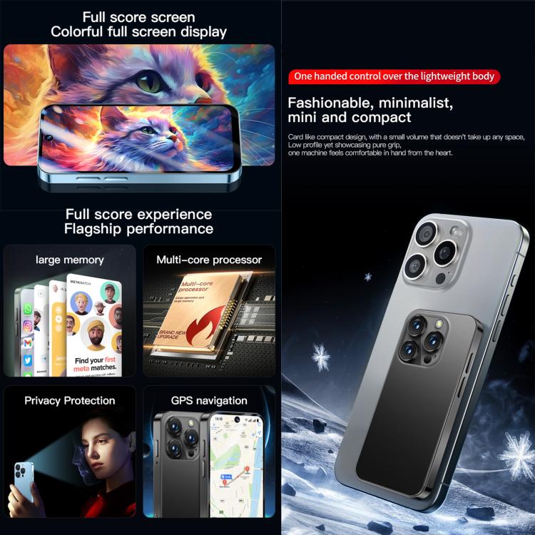 SOYES XS19 Pro, 4GB+64GB, 3.8 inch Android 12.0 MTK6762 Quad Core, Network: 4G, Dual SIM, GPS, OTG, Support Google Play Store, 4GB+64GB
