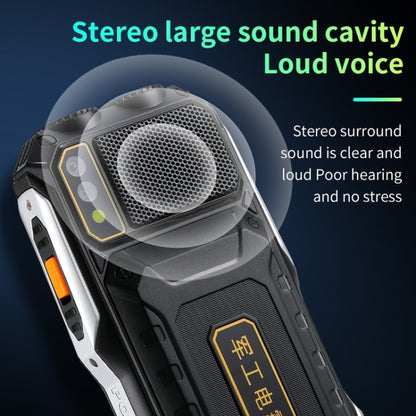 Q8-1 Triple Proofing Elder Phone, 16800mAh Battery, 2.4 inch, 21 Keys, Bluetooth, LED Flashlight, FM, SOS, Dual SIM, Network: 4G, Q8-1 4G