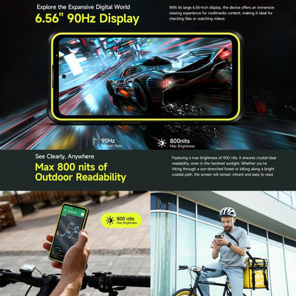 Ulefone Armor X31, 6GB+128GB, Night Vision, IP68/IP69K Rugged Phone, 6.56 inch Android 14 MediaTek Helio G91 Octa Core, Network: 4G, NFC, OTG, Armor X31