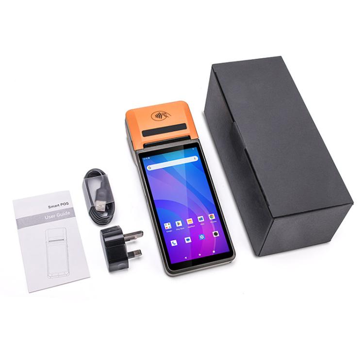 UNIWA V4P Standard Edition, 6 inch NFC Android 13 Smart Handheld POS Phone with Thermal Printer, 3GB+16GB, Unisoc SC9863a Octa Core, Network: 4G, V4P Standard Edition