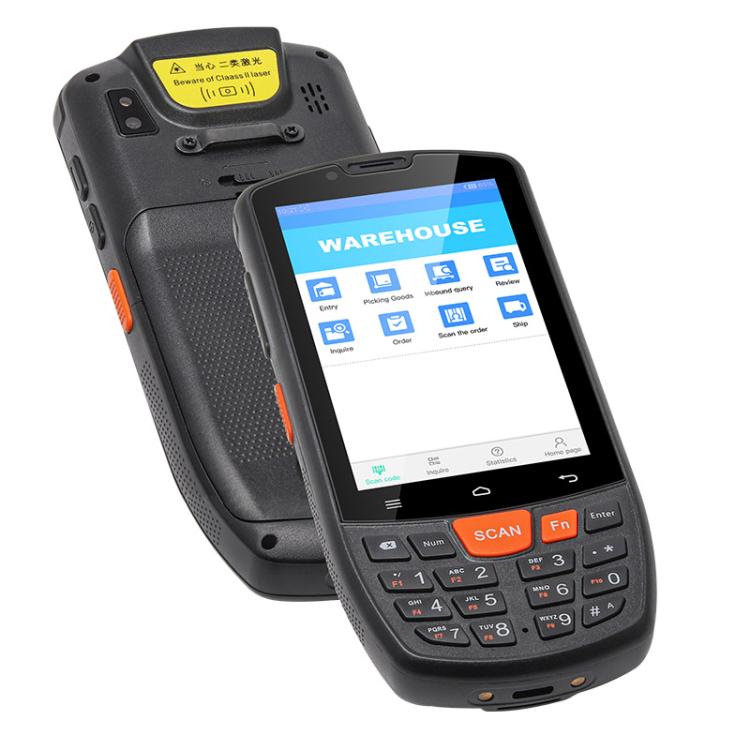 UNIWA HS006 Industrial PDA QR Code Scanner, 3GB+32GB, 4.0 inch Android 11 MediaTek MT6762 Octa Core, NFC, Network: 4G, 3GB+32GB