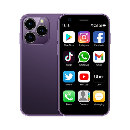 SOYES XS16, 3 Go + 64 Go, 3,0 pouces Android 10.0 MTK6737 Quad Core, Bluetooth, Wi-Fi, Réseau : 4G, Double SIM, Compatible Google Play Store, 3 Go + 64 Go