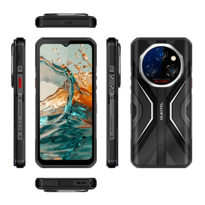 Oukitel WP55 Pro 5G Rugged Phone, 16GB+512GB, 108MP Camera, Fingerprint Identification, 6.6 inch Android 15 MediaTek Dimensity 7025 Octa Core, NFC, OTG, Network: 5G, WP55 Pro