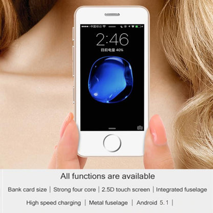 MELROSE S9, 512MB+8GB, 2.45 inch Android 5.1 MTK6580 Quad Core, Bluetooth, WiFi, Network: 3G