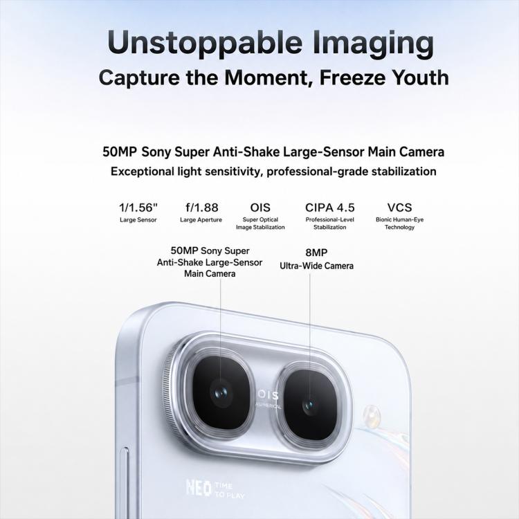 vivo iQOO Neo11 Ultra, 12GB+512GB, Ultrasonic 3D Fingerprint, 6.83 inch Android 16 OriginOS 6 Dimensity 9500M Octa Core, OTG, NFC, Network: 5G, 12GB+512GB