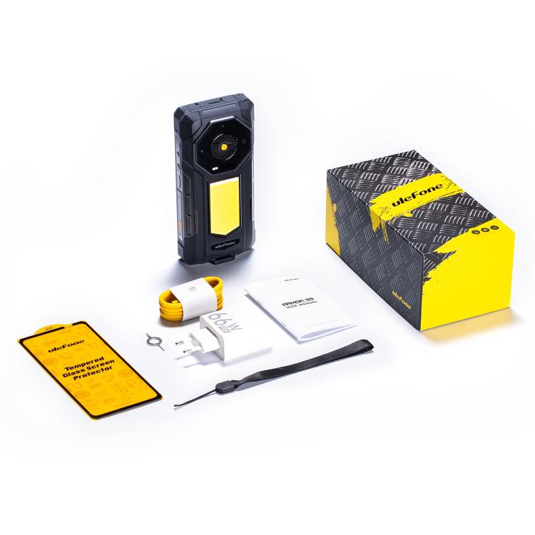 Ulefone Armor 33 Rugged Phone, 12GB+512GB, 6.95 inch Android 15 MediaTek Helio G100 Octa Core, Network: 4G, OTG, NFC, LED Light