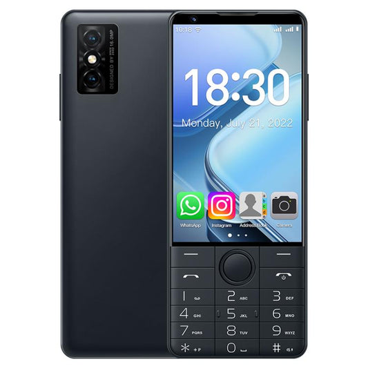 DOOV R70 Keypad Phone, 6GB+128GB, 4 inch Android 13 Mediatek MT6762 Octa Core, Network: 4G, Support Google Store, with Camera