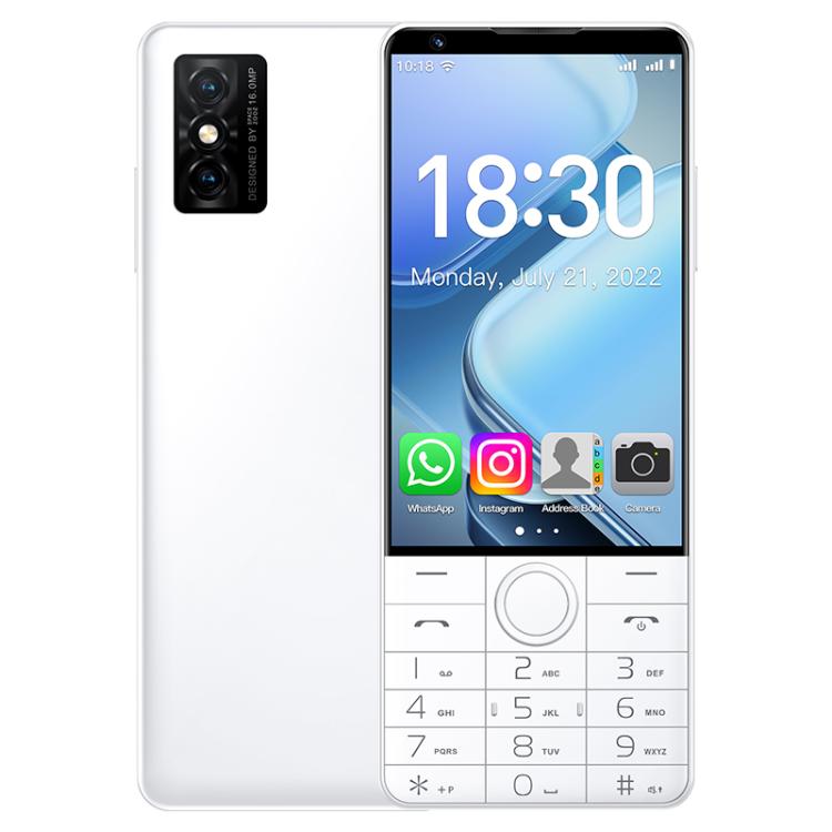 DOOV R70 Keypad Phone, 6GB+128GB, 4 inch Android 13 Mediatek MT6762 Octa Core, Network: 4G, Support Google Store, with Camera