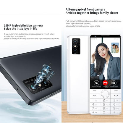 DOOV R70 Keypad Phone, 6GB+128GB, 4 inch Android 13 Mediatek MT6762 Octa Core, Network: 4G, Support Google Store, with Camera