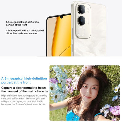 vivo Y50m 5G, 12GB+256GB, Face ID / Side Fingerprint, 6.74 inch Android 15 OriginOS 5 Dimensity 6300 Octa Core, OTG, Network: 5G, 12GB+256GB