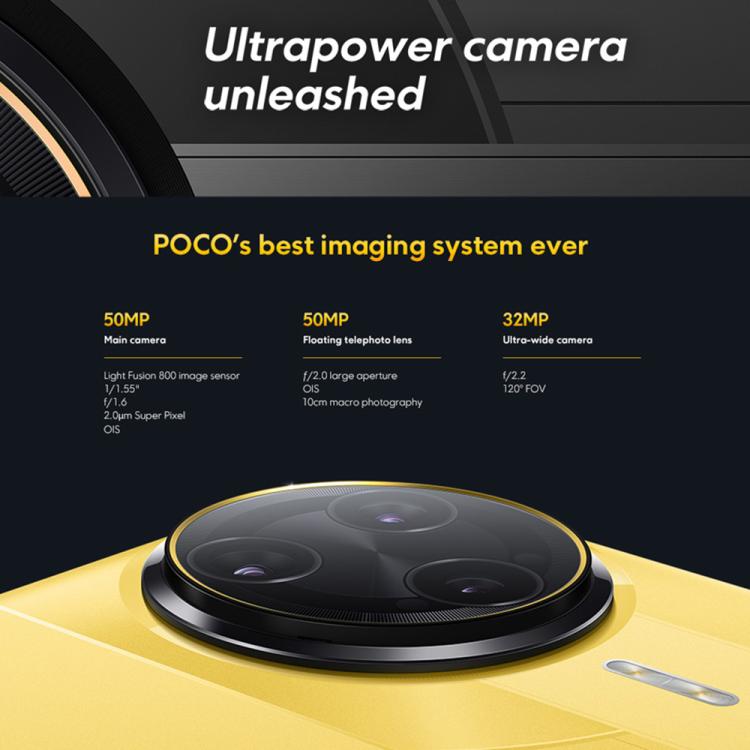 Xiaomi POCO F7 Ultra Global, 12GB+256GB, In-screen Fingerprint, 6.67 inch Xiaomi HyperOS 2 Snapdragon 8 Elite Octa Core, NFC, Network: 5G