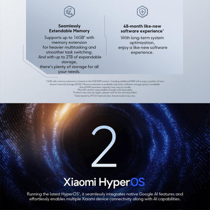 Xiaomi POCO M7 Global, 6GB+128GB, Side Fingerprint, 6.9 inch Xiaomi HyperOS 2 Snapdragon 685 4G Octa Core, NFC, Network: 4G