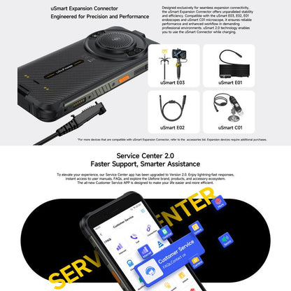 Ulefone RugKing, 8GB+256GB, IP68/IP69K Rugged Phone, 5.99 inch Android 15 Unisoc T7255 Octa Core, Network: 4G, NFC, OTG