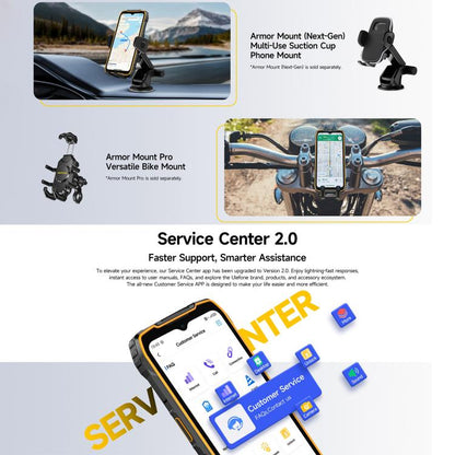 Ulefone RugKing 4 Pro, 8GB+256GB, IP68/IP69K Rugged Phone, 6.56 inch Android 15 Unisoc T7250 Octa Core, Network: 4G, NFC, OTG, RugKing 4 Pro, RugKing 4 Pro, 8GB+256GB