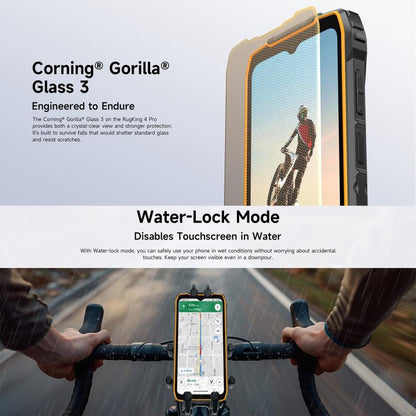 Ulefone RugKing 4 Pro, 8GB+256GB, IP68/IP69K Rugged Phone, 6.56 inch Android 15 Unisoc T7250 Octa Core, Network: 4G, NFC, OTG, RugKing 4 Pro, RugKing 4 Pro, 8GB+256GB