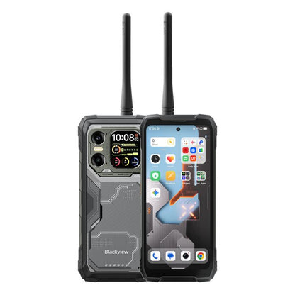 Blackview XPLORE 1 Walkie Talkie Rugged Phone, 12GB+256GB, 6.78 inch Android 15 Dimensity 7050 MT8791V/HZA Octa Core, Network: 5G, OTG, NFC, XPLORE 1 Walkie Talkie 12GB+256GB