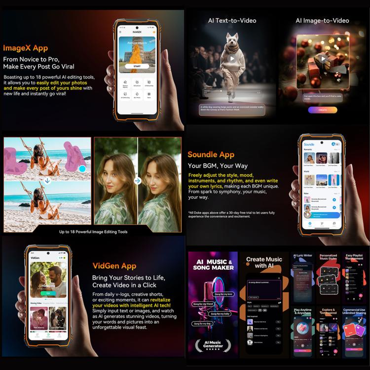 Blackview XPLORE 1 Walkie Talkie Rugged Phone, 12GB+256GB, 6.78 inch Android 15 Dimensity 7050 MT8791V/HZA Octa Core, Network: 5G, OTG, NFC, XPLORE 1 Walkie Talkie 12GB+256GB