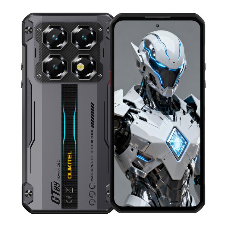 Smartphone robuste Oukitel WP60, 8 Go+256 Go, vision nocturne, appareil photo 108 MP, empreinte digitale latérale, Android 15 de 7,2 pouces, processeur Octa Core MediaTek Dimensity 7025, NFC, OTG, Réseau : 5G, 8 Go+256 Go
