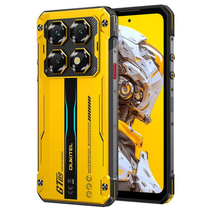 Oukitel WP60 Rugged Phone, 8GB+256GB, Night Vision, 108MP Camera, Side Fingerprint, 7.2 inch Android 15 MediaTek Dimensity 7025 Octa Core, NFC, OTG, Network: 5G, 8GB+256GB