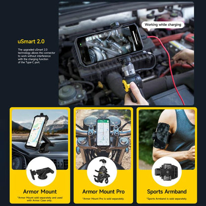 Ulefone Armor 27T+ Rugged Phone, 12GB+256GB, Thermal Imager, Night Vision, 10600mAh, 6.78 inch Android 14 MediaTek Helio G99 Octa Core, Network: 4G, NFC, OTG, Armor 27T+