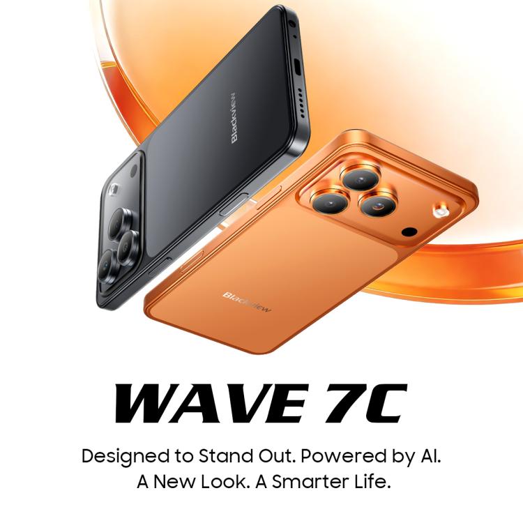 Blackview WAVE 7C, 4 Go + 64 Go, 6,56 pouces Android 16 Unisoc UMS312 Tiger T310 Quad Core, Réseau : 4G, OTG, 4 Go + 64 Go
