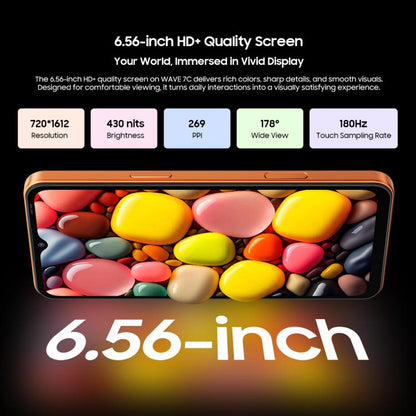 Blackview WAVE 7C, 4 Go + 64 Go, 6,56 pouces Android 16 Unisoc UMS312 Tiger T310 Quad Core, Réseau : 4G, OTG, 4 Go + 64 Go