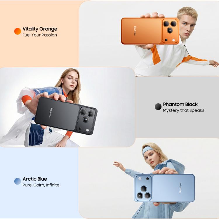 Blackview WAVE 7C, 4 Go+128 Go, écran 6,56 pouces Android 16 Unisoc UMS312 Tiger T310 Quad Core, Réseau : 4G, OTG, 4 Go+128 Go