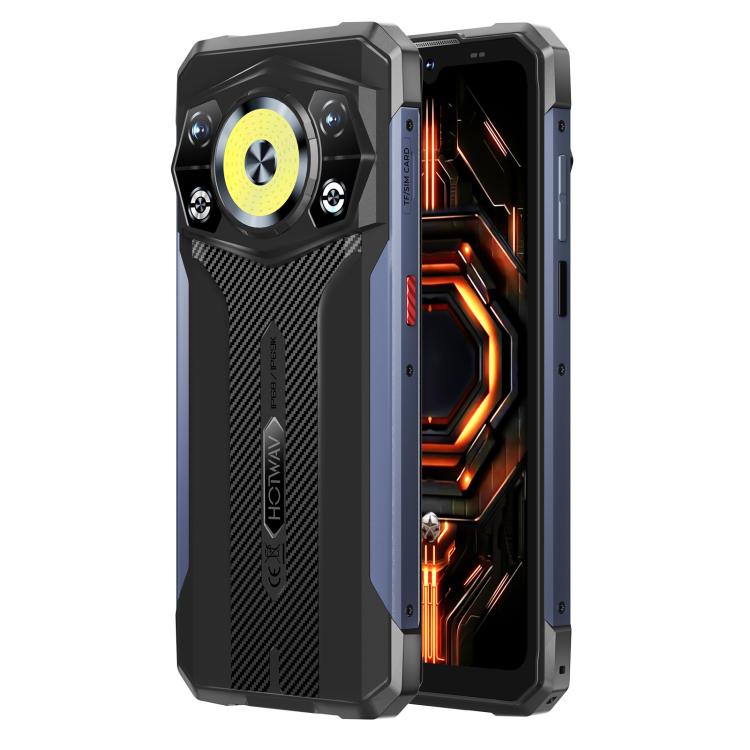 HOTWAV Cyber 17 Rugged Phone, 6GB+128GB, 6.75 inch Android 16 Unisoc T7250 UMS9230E Octa Core, Network: 4G, NFC, OTG, Cyber 17