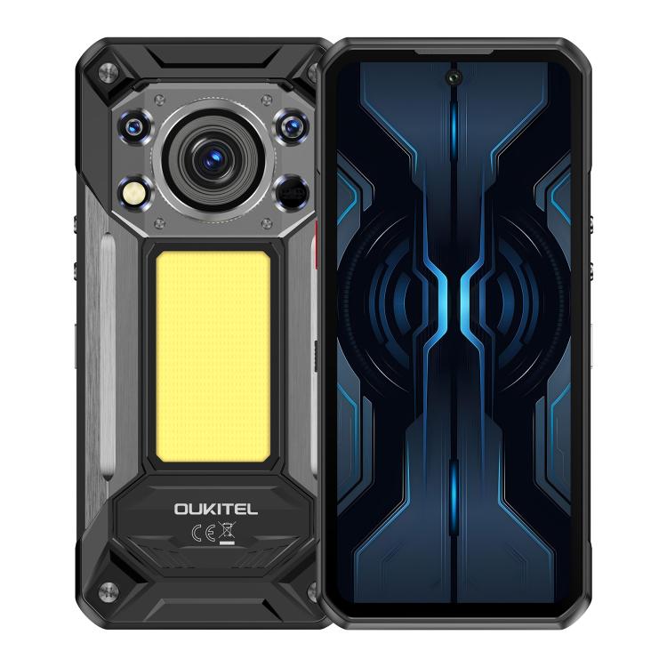 Oukitel WP500 Rugged Phone, 12GB+1TB, 108MP Camera, Night Vision, Fingerprint Identification, 6.78 inch Android 16 MTK Dimensity 8300 Octa Core, NFC, OTG, Network: 5G, WP500