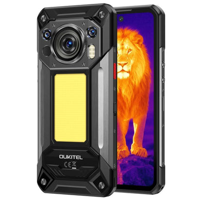 Oukitel WP500 Ultra Rugged Phone, Thermal Imaging, 12GB+1TB, 108MP Camera, Fingerprint Identification, 6.78 inch Android 16 MTK Dimensity 8300 Octa Core, NFC, OTG, Network: 5G, WP500 Ultra