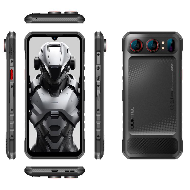 Oukitel WP68 Air 5G Rugged Phone, 12GB+512GB, Night Vision, Fingerprint Identification, 6.88 inch Android 15 MediaTek Dimensity 7025 Octa Core, NFC, OTG, Network: 5G