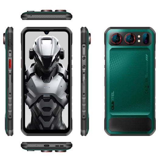 Oukitel WP68 Air 5G Rugged Phone, 12GB+512GB, Night Vision, Fingerprint Identification, 6.88 inch Android 15 MediaTek Dimensity 7025 Octa Core, NFC, OTG, Network: 5G