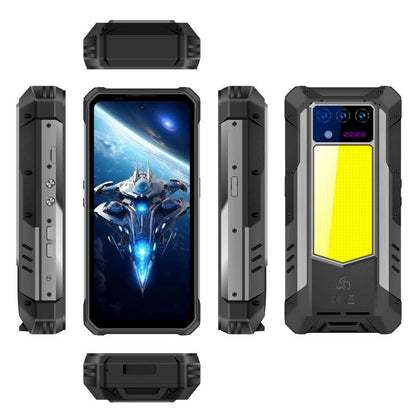Oukitel WP100 Plus Rugged Phone, 12GB+512GB, Night Vision, 33000mAh, Fingerprint Identification, 6.8 inch Android 16 MediaTek Helio G100 Octa Core, NFC, OTG, Network: 4G, WP100 Plus