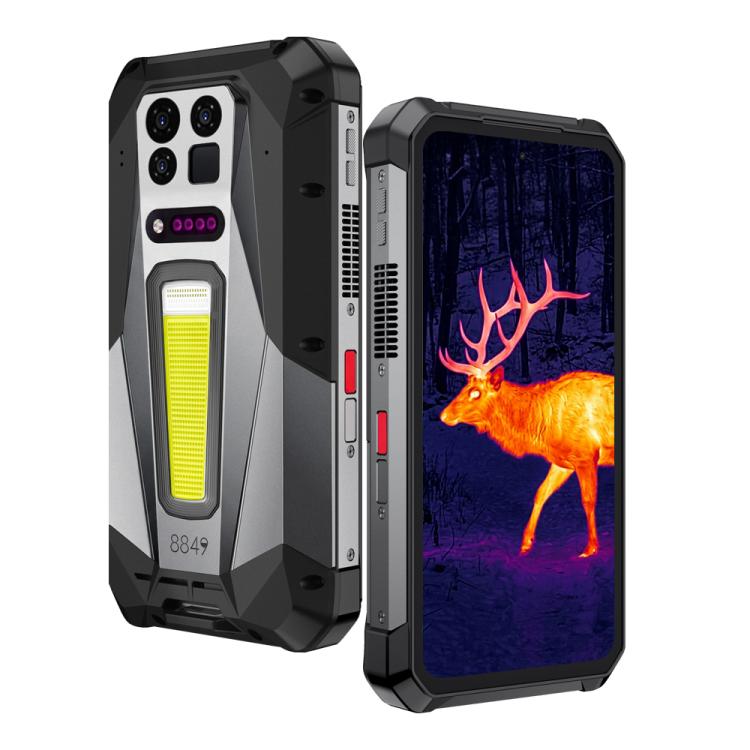Unihertz 8849 Tank 5 Pro Thermal Imaging Projector Rugged Phone, 18GB+512GB, Side Fingerprint, Night Vision, 6.73 inch Android 16 MediaTek MT6989 Dimensity 9400e Octa Core, Network: 5G, NFC, Tank 5 Pro 16GB+512GB