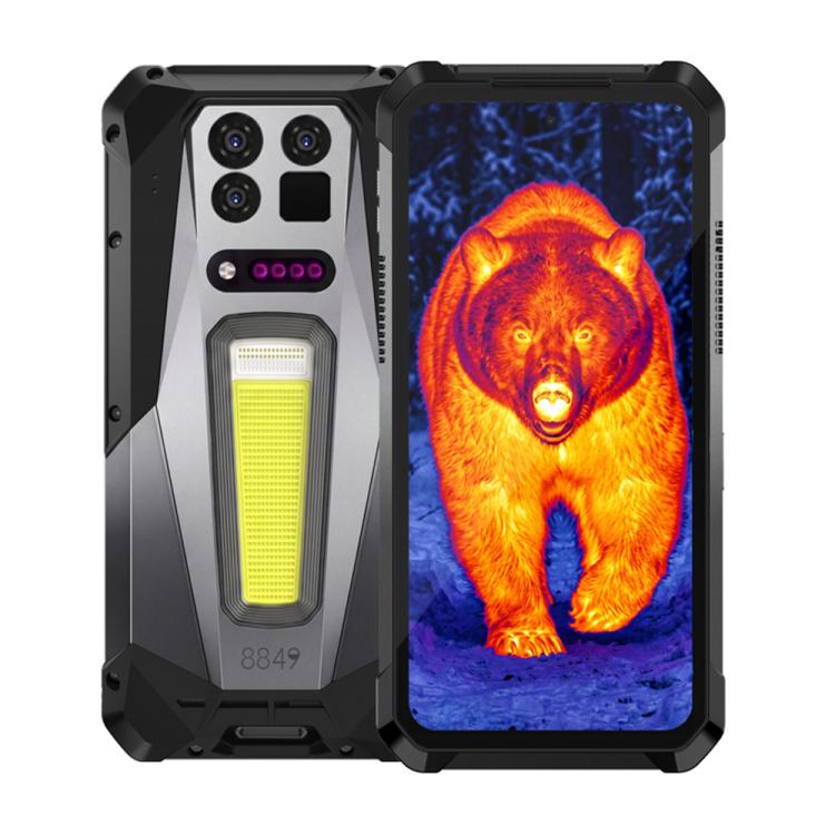 Unihertz 8849 Tank 5 Pro Thermal Imaging Projector Rugged Phone, 18GB+512GB, Side Fingerprint, Night Vision, 6.73 inch Android 16 MediaTek MT6989 Dimensity 9400e Octa Core, Network: 5G, NFC, Tank 5 Pro 16GB+512GB