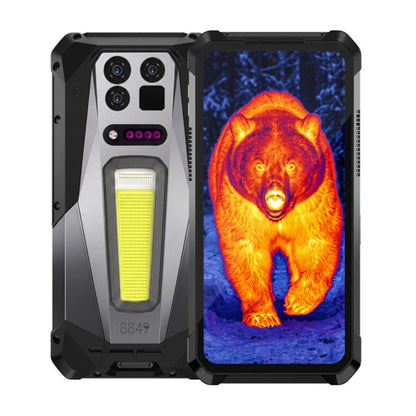Unihertz 8849 Tank 5 Pro Thermal Imaging Projector Rugged Phone, 18GB+512GB, Side Fingerprint, Night Vision, 6.73 inch Android 16 MediaTek MT6989 Dimensity 9400e Octa Core, Network: 5G, NFC, Tank 5 Pro 16GB+512GB