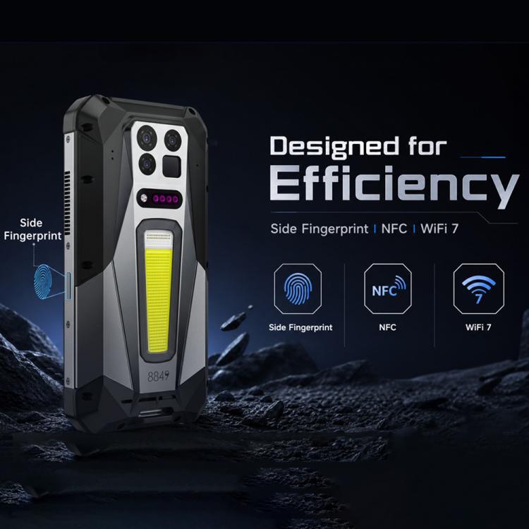 Unihertz 8849 Tank 5 Pro Thermal Imaging Projector Rugged Phone, 18GB+512GB, Side Fingerprint, Night Vision, 6.73 inch Android 16 MediaTek MT6989 Dimensity 9400e Octa Core, Network: 5G, NFC, Tank 5 Pro 16GB+512GB