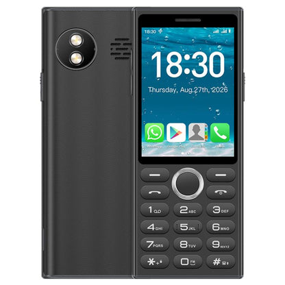 A6 Keypad Phone, 2GB+16GB, 2.83 inch Android 9 Mediatek MT6762C Octa Core, Network: 4G, Support Google Store, No Camera, No Camera