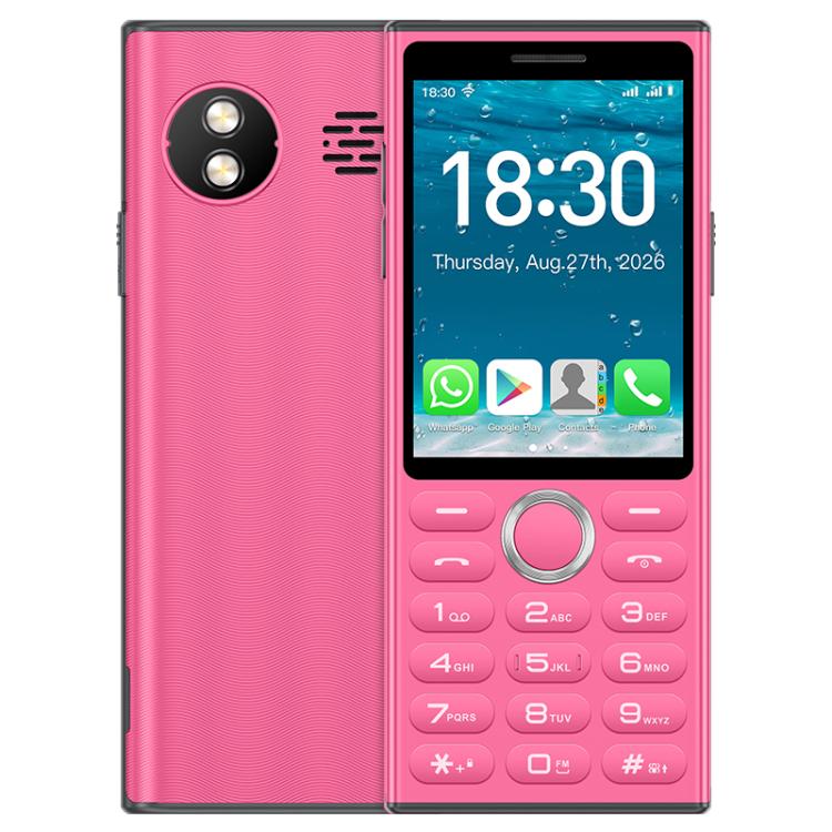 A6 Keypad Phone, 2GB+16GB, 2.83 inch Android 9 Mediatek MT6762C Octa Core, Network: 4G, Support Google Store, No Camera, No Camera