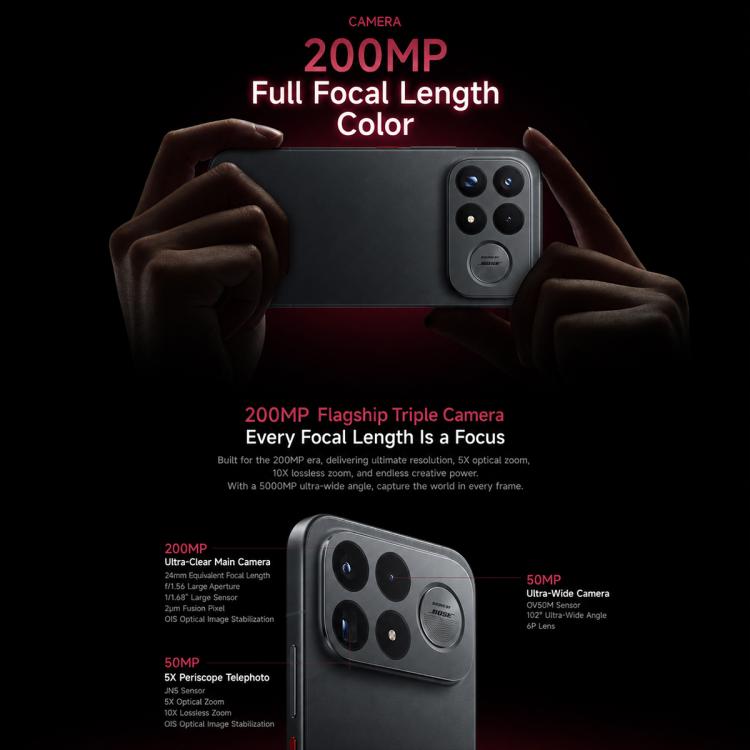 Xiaomi Redmi K100 Pro Max, 16GB+512GB, 6.9 inch Xiaomi HyperOS 3 Snapdragon 8 Elite Gen 5 Octa Core, NFC, Network: 5G, 16GB+512GB