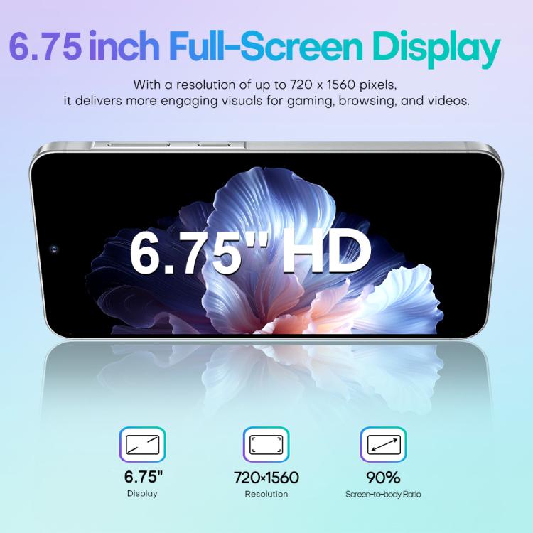 A56 / F56, 3GB+32GB, 6.75 inch Android 8.1 MTK6753 Octa Core, Network: 4G, Dual SIM, US Plug, US Plug