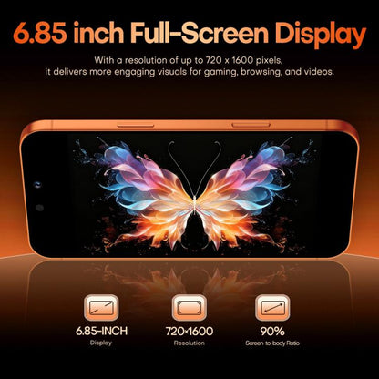 i17 Pro Max / A19, 4GB+64GB, 6.85 inch Android 8.1 MTK6762 Octa Core, Network: 4G, Dual SIM, US Plug, US Plug