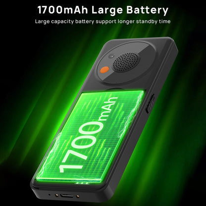 UNIWA V2000 Elder Keypad Phone, 2.4 inch Unisoc T107, 1700mAh Battery, LED Flashlight, SOS, Network: 4G, EU Plug, EU Plug