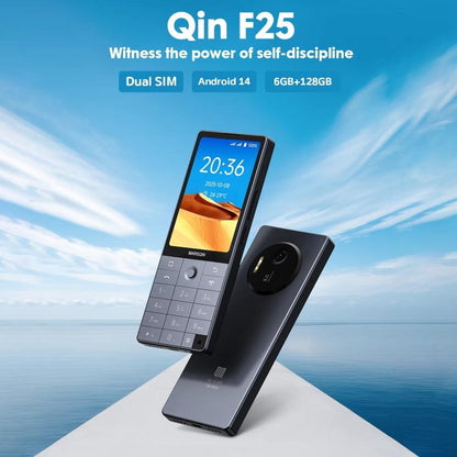 DUOQIN F25 Elder Keypad Smart Phone, 6GB+128GB, 3.54 inch Android 14 MTK8786 Octa-Core, Network: 4G