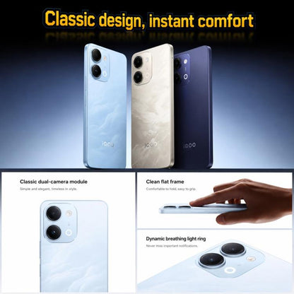 vivo iQOO Z11i, 6GB+128GB,  6.74 inch Android 16 OriginOS 6 Snapdragon 4 Gen 2 Octa Core, OTG, NFC, Network: 5G, 6GB+128GB