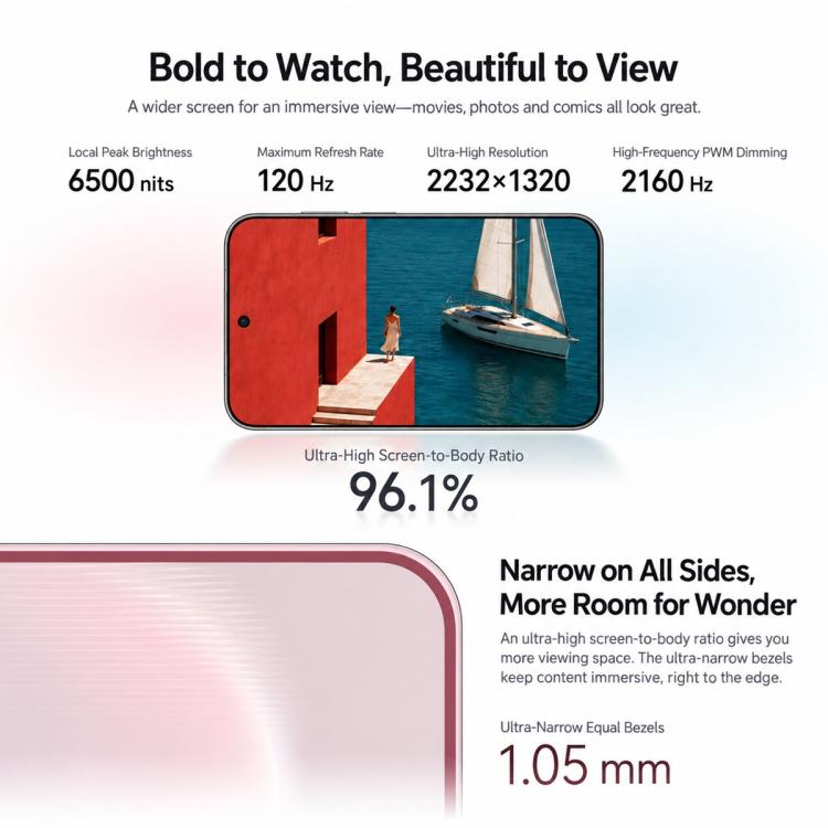 HUAWEI Pura X View, 12GB+512GB, Side Fingerprint Identification, 6.39 inch HarmonyOS 7.0 Kirin 9030S Octa Core, NFC, OTG, Not Support Google Play, 12GB+512GB