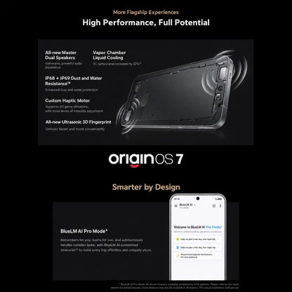 vivo X500 Pro Max, 12GB+512GB, 3D Ultrasonic Fingerprint,  6.85 inch OriginOS 7 Android 17 Dimensity 9600 Pro Octa Core, OTG, NFC, Network: 5G, 12GB+512GB
