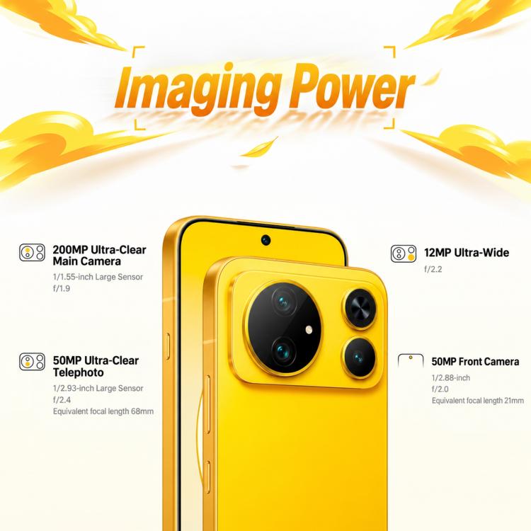 Honor Magic9 Super, 12GB+512GB, Screen Fingerprint, 6.81 inch MagicOS 11 / Android 17 Snapdragon 8 Elite Gen 5 Octa Core, Network: 5G, NFC, OTG, 12GB+512GB